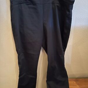 Black High-Waisted Pants